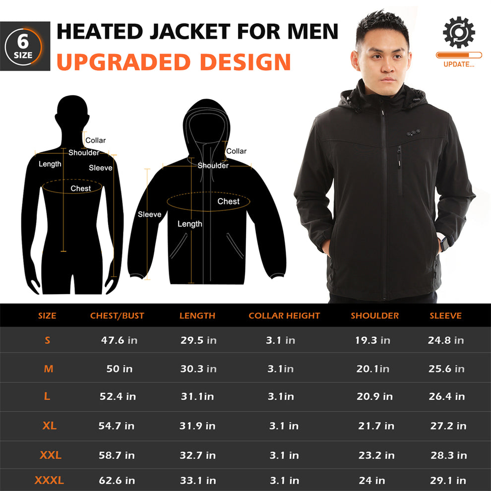 Dropship Men 9 Areas Heated Jacket USB Winter Outdoor Electric Heating  Jackets Warm Sprots Thermal Coat Clothing Heatable Cotton Jacket to Sell  Online at a Lower Price | Doba
