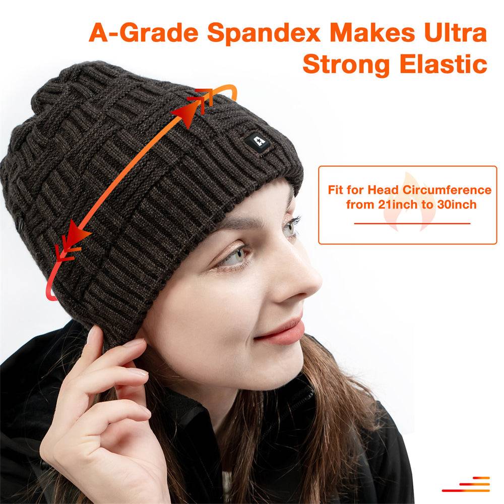 Unisex heated hat 