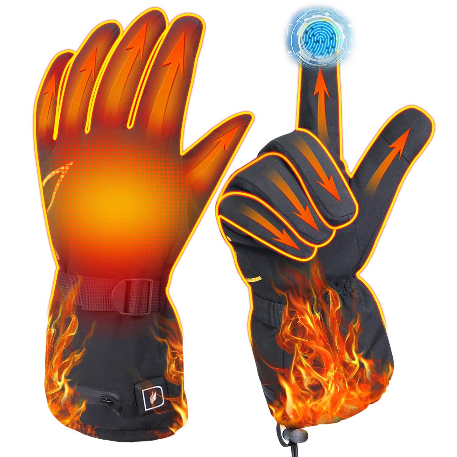 dukuseek heated gloves for outdoor lovers