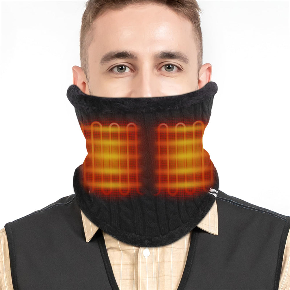 dukuseek heated gaiter for men women unisex