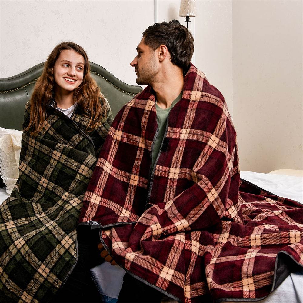 useful fleece blanket for outdoors & indoors