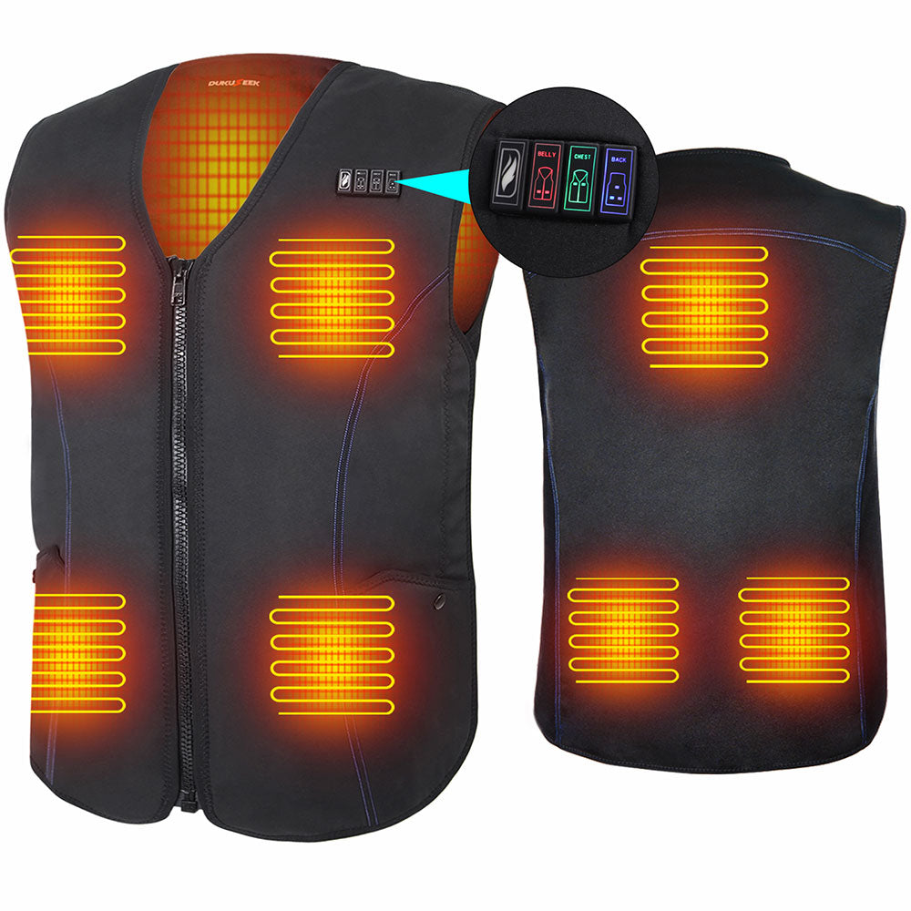 DUKUSEEK Unisex heated vest