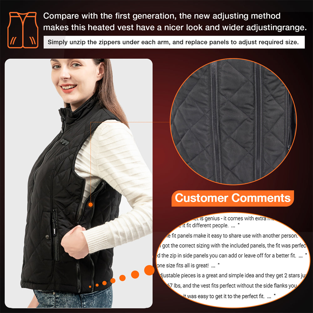 size adjustable vest