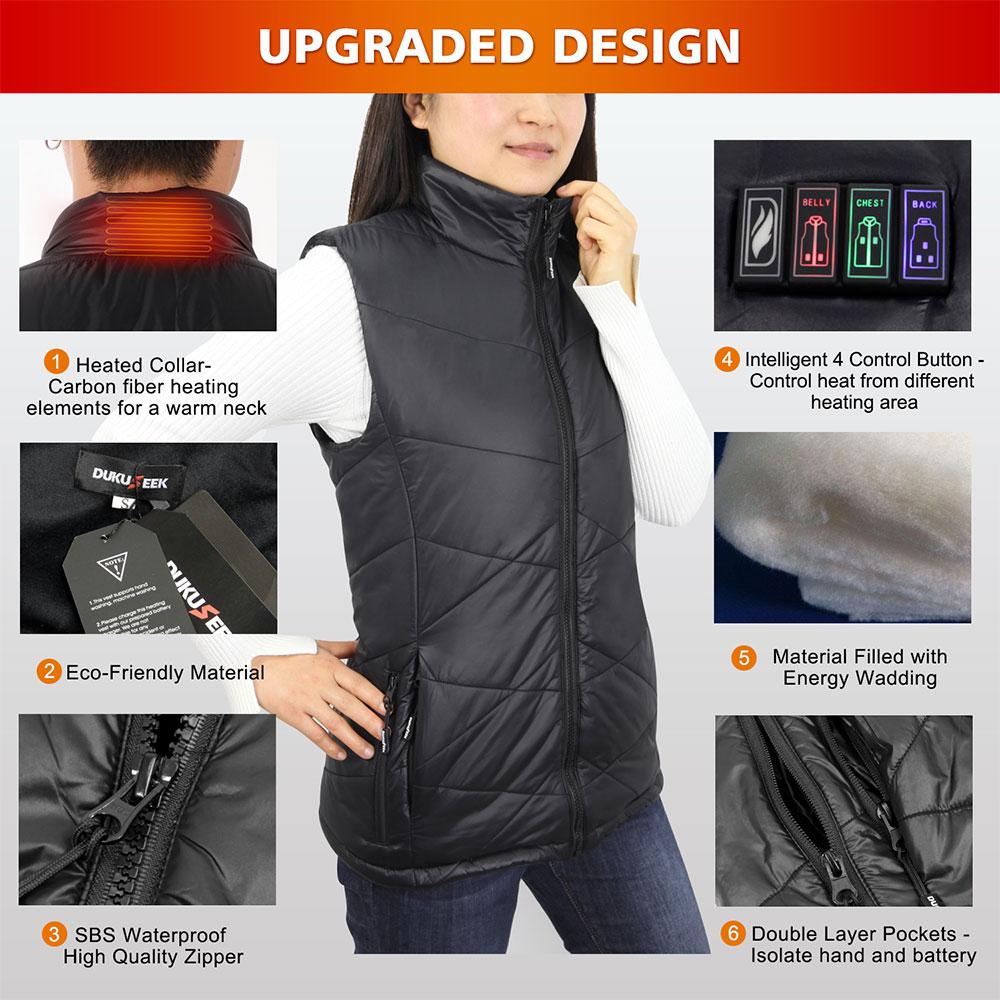 Electric heat clearance vest